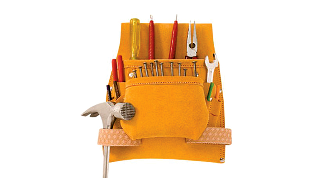 8 POCKET NAIL AND TOOL POUCH